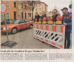 Sanierung Siegfried-Berger-Straße Merseburg