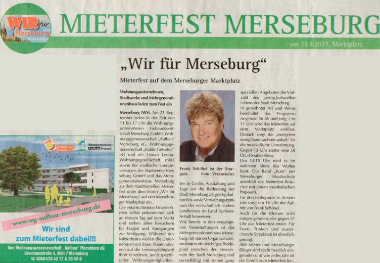 Mieterfest Merseburg